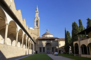 Lawn Prints: Pazzi Chapel and the cloisters