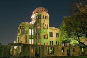 Resilience Prints: Peace Memorial called the Genbaku Dome or A-Bomb Dome