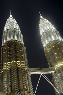Twin Tower Prints: Peaks of the Petronas Twin Towers