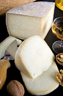 Sliced Prints: Pecorino cheese, Tuscany, Italy, Europe