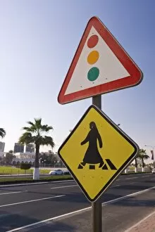 Images Dated 13th December 2007: Pedestrian crossing sign