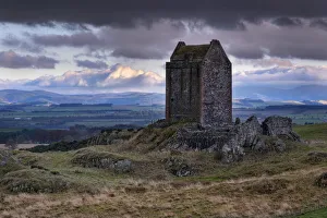 Towers Prints: The Pele Tower of Smailholm Tower