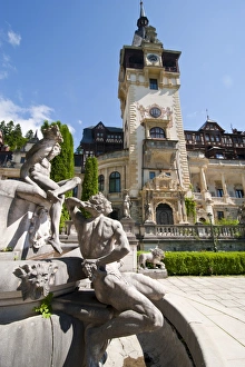 Images Dated 19th June 2008: Peles Castle, Sinaia, Romania, Europe