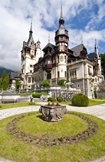 Images Dated 19th June 2008: Peles Castle, Sinaia, Romania, Europe