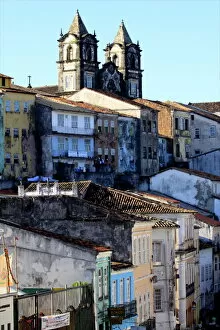 Images Dated 14th March 2009: Pelourinho district, Salvador de Bahia, Brazil, South America