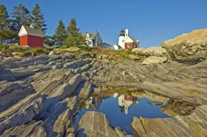 Guidance Gallery: Pemaquid lightouse and fishermans museum, Pemaquid Point, Maine, United States of America