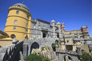 Images Dated 12th August 2008: Pena National Palace, UNESCO World Heritage Site, Sintra, Portugal, Europe