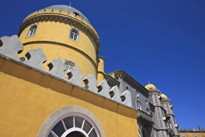 Images Dated 12th August 2008: Pena National Palace, UNESCO World Heritage Site. Sintra, Portugal, Europe