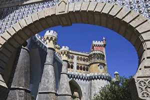 Images Dated 12th August 2008: Pena National Palace, UNESCO World Heritage Site, Sintra, Portugal, Europe