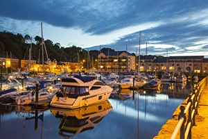 Glamorgan Prints: Penarth Habour, South Glamorgan, Wales, United Kingdom, Europe