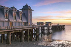 Cardiff Prints: Penarth Pier, near Cardiff, Vale of Glamorgan, Wales, United Kingdom, Europe