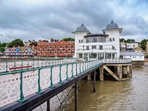 Outdoor Activity Prints: Penarth Pier, Penarth, Vale of Glamorgan, Wales, United Kingdom, Europe