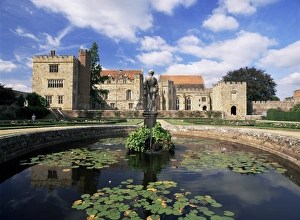 Pool Prints: Penshurst Place, Kent, England, United Kingdom, Europe