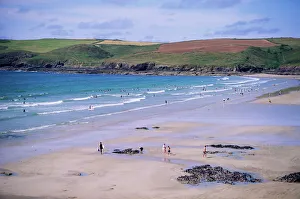 Pentire Point, Polzeath, Cornwall, England, United Kingdom, Europe