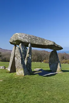 Pembrokeshire Prints: Pentre Ifan Burial Chamber, Preseli Hills, Pembrokeshire, Wales, United Kingdom, Europe