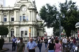 People by the old post office, San Jose, Costa Rica, Central America