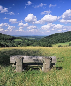 Images Dated 23rd July 2008: The perfect summers day, Swabian Alb, Baden Wurttemberg, Germany, Europe