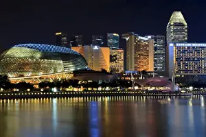 Performing Arts Prints: The performing arts centre known as the Esplanade Theatres on the Bay