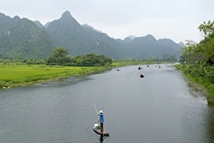 Hanoi Prints: The Perfume Mountain, around Hanoi, Vietnam, Indochina, Southeast Asia, Asia