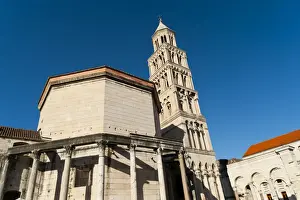 Split Prints: The Peristyle, Diocletians Palace, UNESCO World Heritage Site, Split