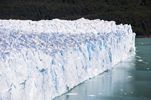 Ice Formation Prints: Perito Moreno Glaciar north face, Los Glaciares National Park, UNESCO World Heritage Site
