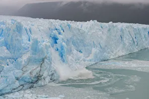 Glacier Prints: Perito Moreno glacier, El Calafate, Santa Cruz, Argentina, South America