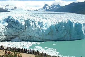 Images Dated 29th January 2008: Perito Moreno Glacier, Parque Nacional de los Glaciares, UNESCO World Heritage Site