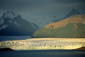 The Perito Moreno Glacier, rare in that it is advancing rather than retreating