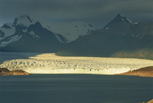 The Perito Moreno Glacier, rare in that it is advancing rather than retreating