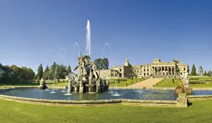 Perseus and Andromeda fountain, Witley Court Country House, Worcestershire
