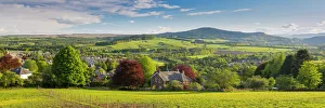 Panorama Prints: Perthshire countryside, Crieff, Scotland, United Kingdom, Europe