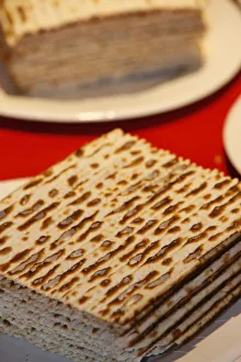 Images Dated 9th April 2009: Pessah matza bread, Paris, France, Europe