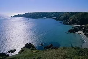 Channel Islands Collection: Petit Bot Bay, Guernsey, Channel Islands, UK, Europe