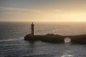 Direction Gallery: Petit Minou Lighthouse at sunset, Finistere, Brittany, France, Europe