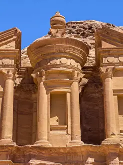 The Petra Monastery (Al Dayr), Petra Archaeological Park, UNESCO World Heritage Site, one of the New Seven Wonders of the World, Petra, Jordan, Middle East