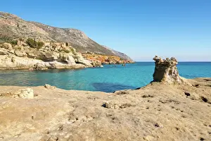 Seashore Prints: Petrified forest, Agia Marina, Agios Nikolaos Geopark