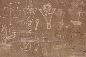 Rock Art Prints: Petroglyphs from the Fremont Culture, Sego Canyon, Utah, United States of America