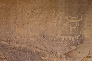 Rock Art Prints: Petroglyphs near Una Vida, Chaco Culture National Historic Park