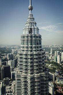 Highrise Prints: Petronas Tower I (452m), Kuala Lumpur, Malaysia