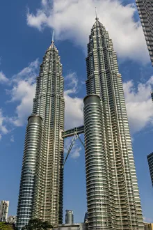 High Rises Prints: Petronas Twin Towers, Kuala Lumpur, Malaysia, Southeast Asia, Asia