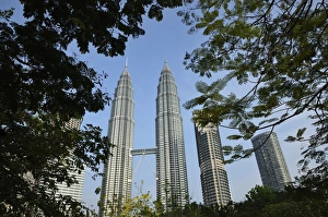 Petronas Twin Towers, Kuala Lumpur, Malaysia, Southeast Asia, Asia