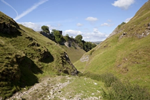 Peveril Castle, Castleton, Derbyshire, England, United Kingdom, Europe