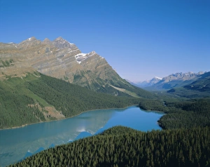 Rockie Prints: Peyto Lake, Banff National Park, Rocky Mountains, Alberta, Canada