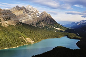 Images Dated 21st September 2009: Peyto Lake, Banff National Park, UNESCO World Heritage Site, Rocky Mountains
