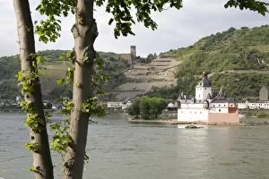 Images Dated 20th May 2008: Pfalzgrafenstein castle along the River Rhine, Rhineland-Palatinate, Germany, Europe