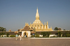 Pha That Luang, Vientiane, Laos, Indochina, Southeast Asia, Asia Pha That Luang, Vientiane, Laos, Indochina, Southeast Asia, Asia
