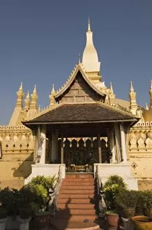 Images Dated 9th January 2008: Pha Tat Luang, Vientiane, Laos