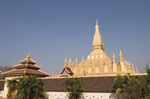 Images Dated 9th January 2008: Pha Tat Luang, Vientiane, Laos