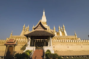 Images Dated 9th January 2008: Pha Tat Luang, Vientiane, Laos