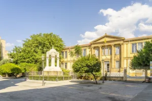 Nicosia Prints: Phaneromeni Square in Nicosia, Cyprus, Europe